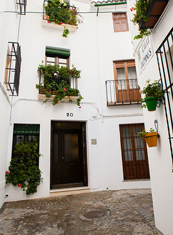 Fachada de la casa rural Casa del Rey en Priego de C�rdoba